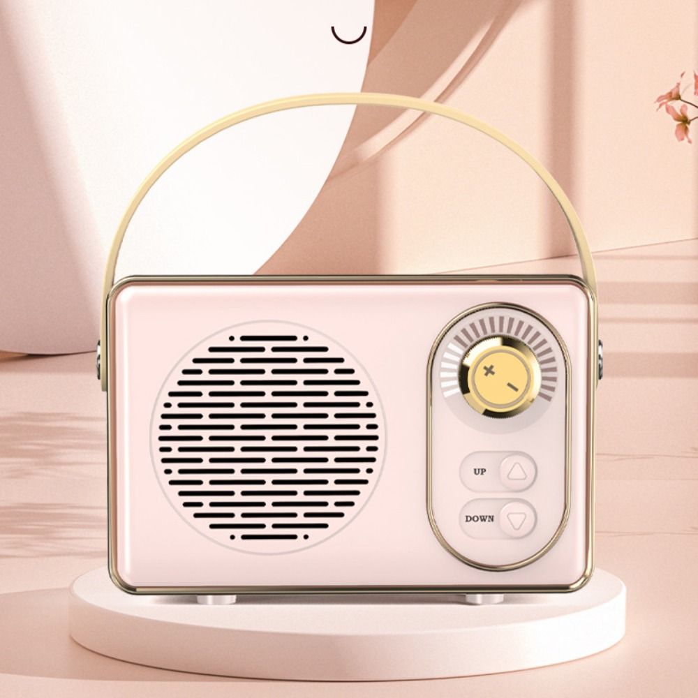 Retro Portable Speaker High Volume Music Player Sound Karaoke FM Radio  Party