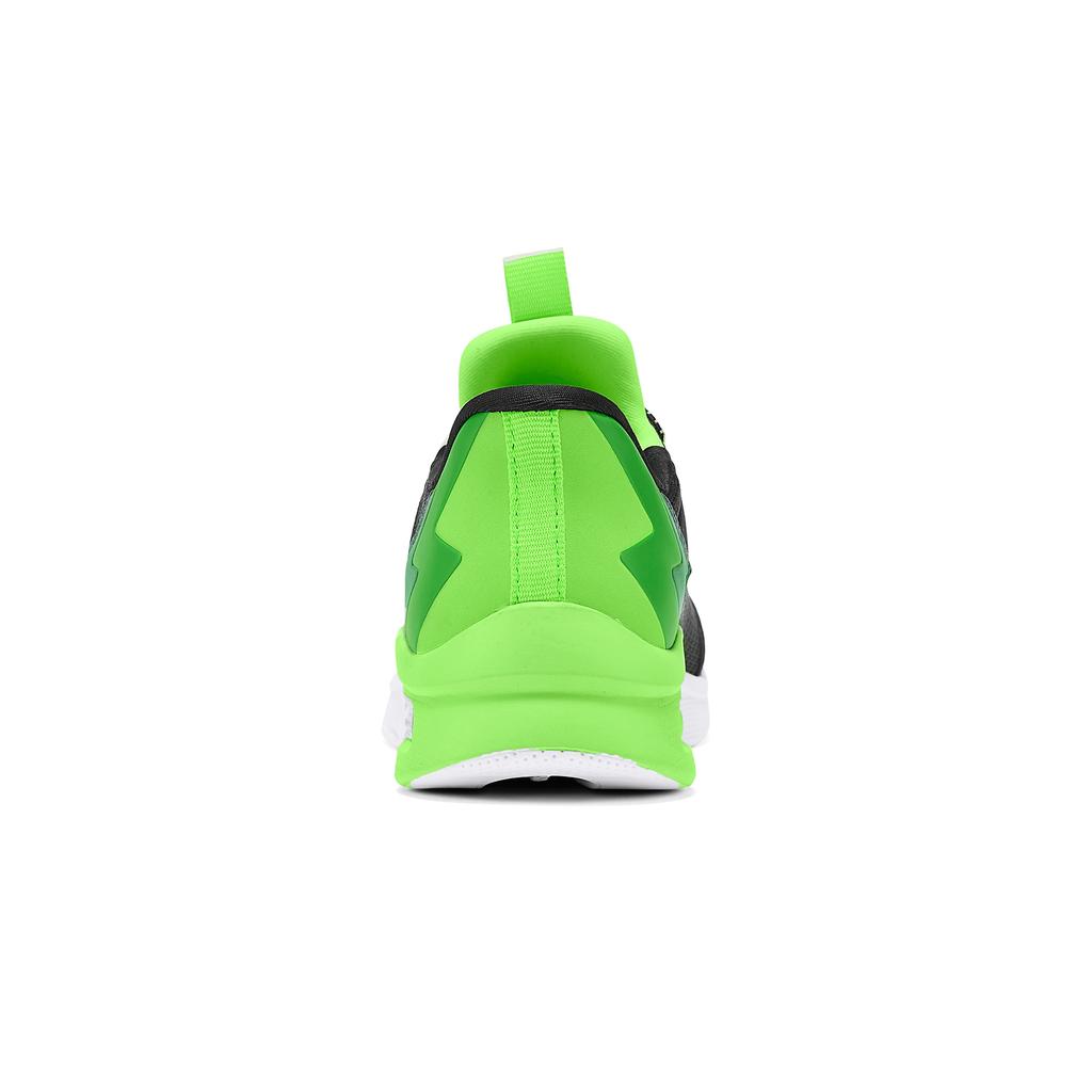 Skechers Sneakers slip-on traspiranti in tessuto sintetico Kids Microspec Max per bambini Sneakers per bambini Nero Verde 403890L-BKLM