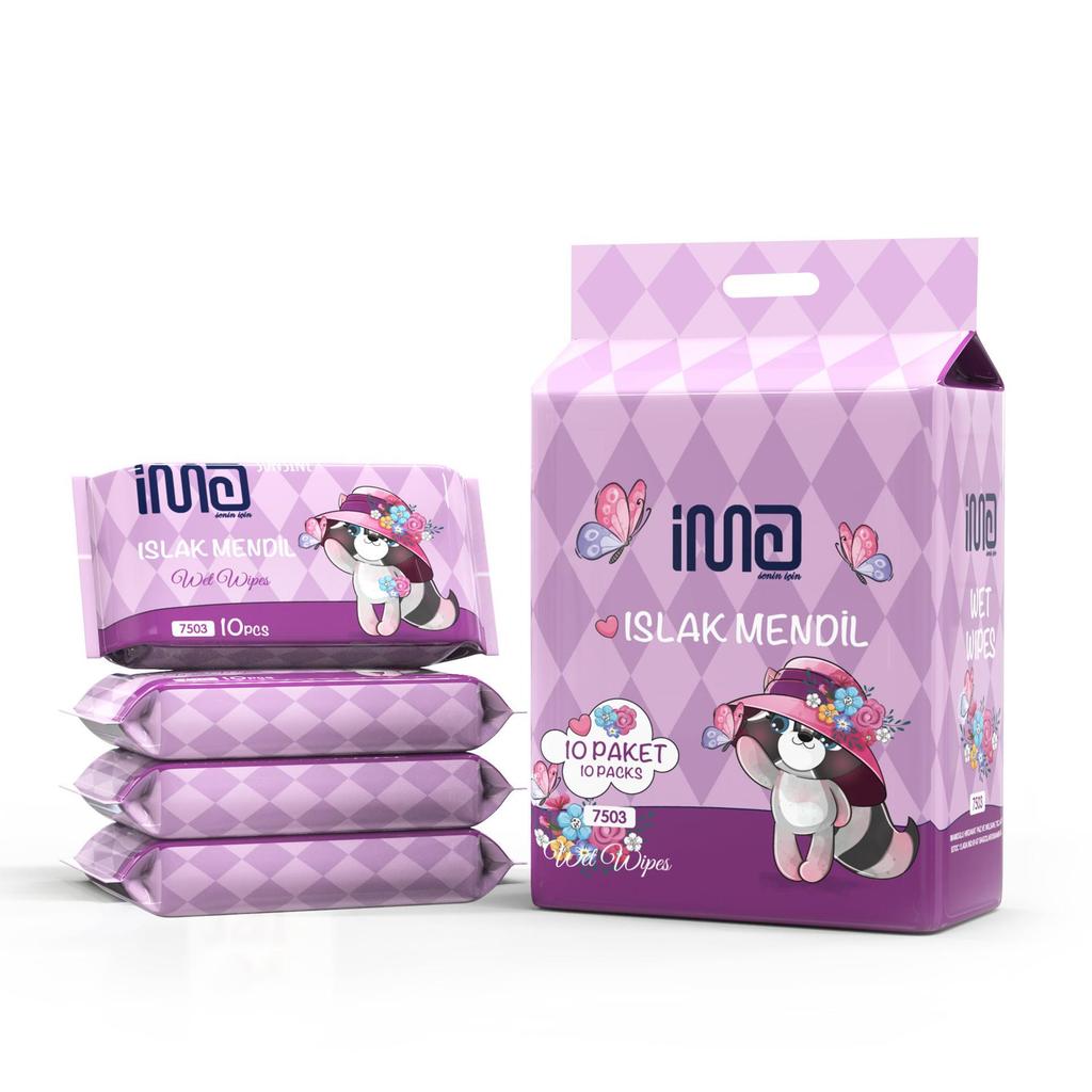 Portable Baby Hand & Mouth Mini Wet Wipes