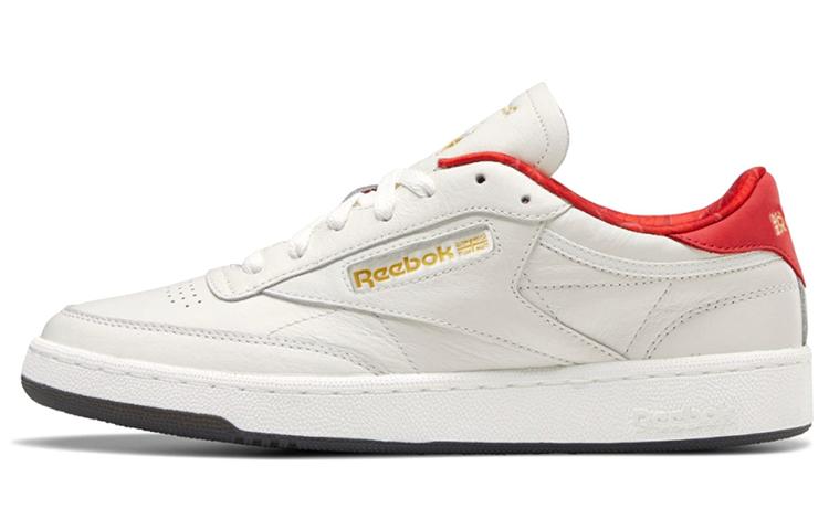 Кроссовки Reebok Club C 85 Белый/Красный/Желтый H04937 36.5