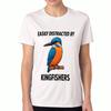 Tricou Bumbac Dama King Of The Wings, Grafică Bumbac Premium, Durabil, Modă Casual. Design Regina Aripioarelor de Pui, Tricou pentru Iubitorii de Pui Prăjit, Foodie
