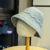 Simple Autumn and Winter New Knitted Wool Hat Children Show a Small Face Sunscreen Visor Basin Hat Cold Hat Women's Fashion