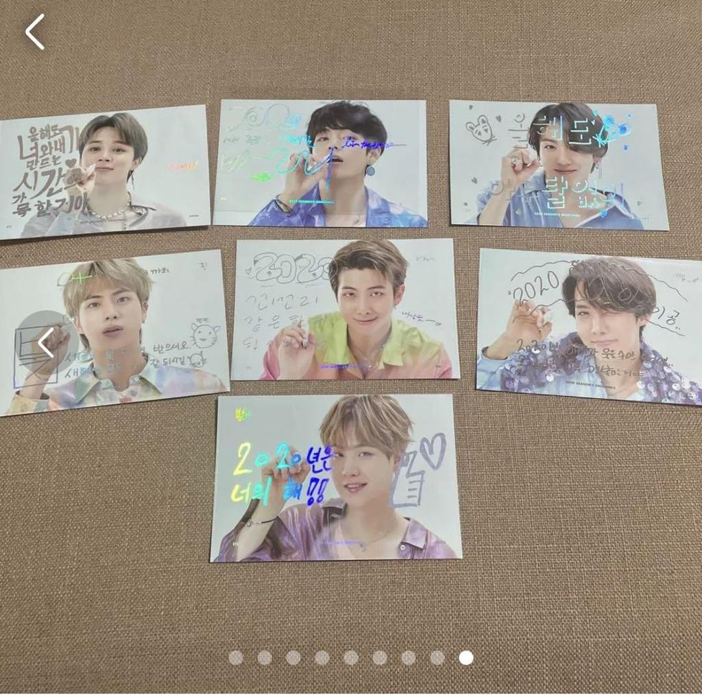 [USED] BTS 2020 Season Greetings