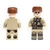 Militärische Soldaten des 2. Weltkriegs, Minifiguren, verschiedene Länder, Bausteinziegel, Weihnachts- und Geburtstagsgeschenk für Jungen und Kinder