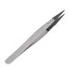 Stainless Steel ESD-Safe Tweezers Plastic Head Straight Anti-Static Tweezers Pointed Tip Fine Pointed Engineer Tweezers
