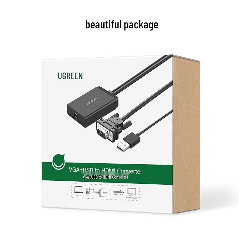 UGREEN VGA to HDMI Converter with Audio