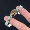 Friendship Day Sale Bronzite Stone 925 Sterling Silver Mother New Bangle Jewelry