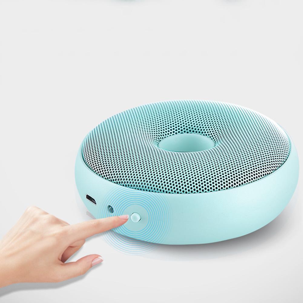 Noiseless USB Charging Mini Donuts Air Purifier Portable Air Sterilizer