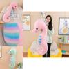 Colorful Seahorse Plush Toy Large Stuffed Animal Doll For Kids Cartoon Style Horse Design