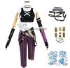 In Stock Asian Size LOL Jinx Cosplay Costume Anime LOL Arcane Jinx Cosplay Outfit  Halloween Suit Costume Jinx  Wigs Shoes