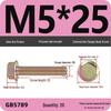 Verzinkter Sechskantflanschschraube mit Scheibe, Güte 8.8, M5-M12