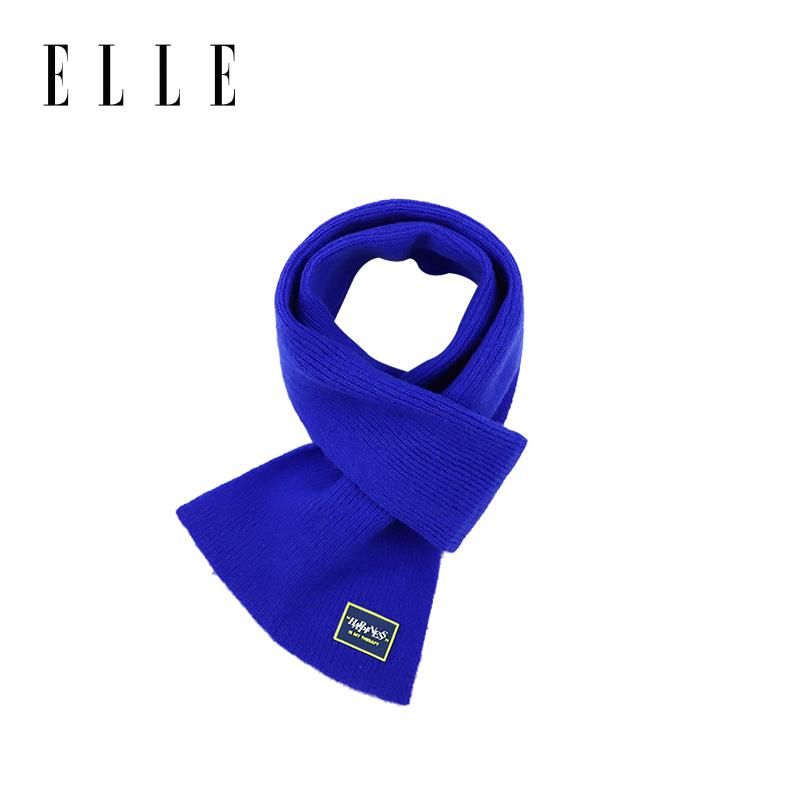 ELLE 100% Sheep Wool Children's Color Code Wool Knitted Series Collection Cold Hat/Scarf