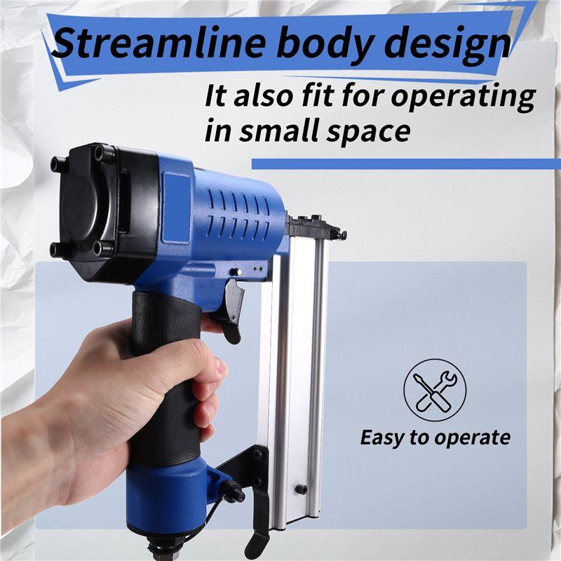Aug. F50 Type Pneumatic Air Stapler Nailer Fine Stapler Tool For Furniture Nailer Tool Pneumatic Air Power Tool For 10-50MM