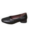 Soft Leather Shallow Mouth Single Shoes Women's Autumn Simple New Soft Sole Thick Heel Retro Comfortable Casual Shoes