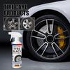 Tire Shine Spray Vehicle Tyre Cleaning Product Automotive Tyre Restorer Spray for Trucks Sedans RVs SUVs Auto Enthusiasts Fleet