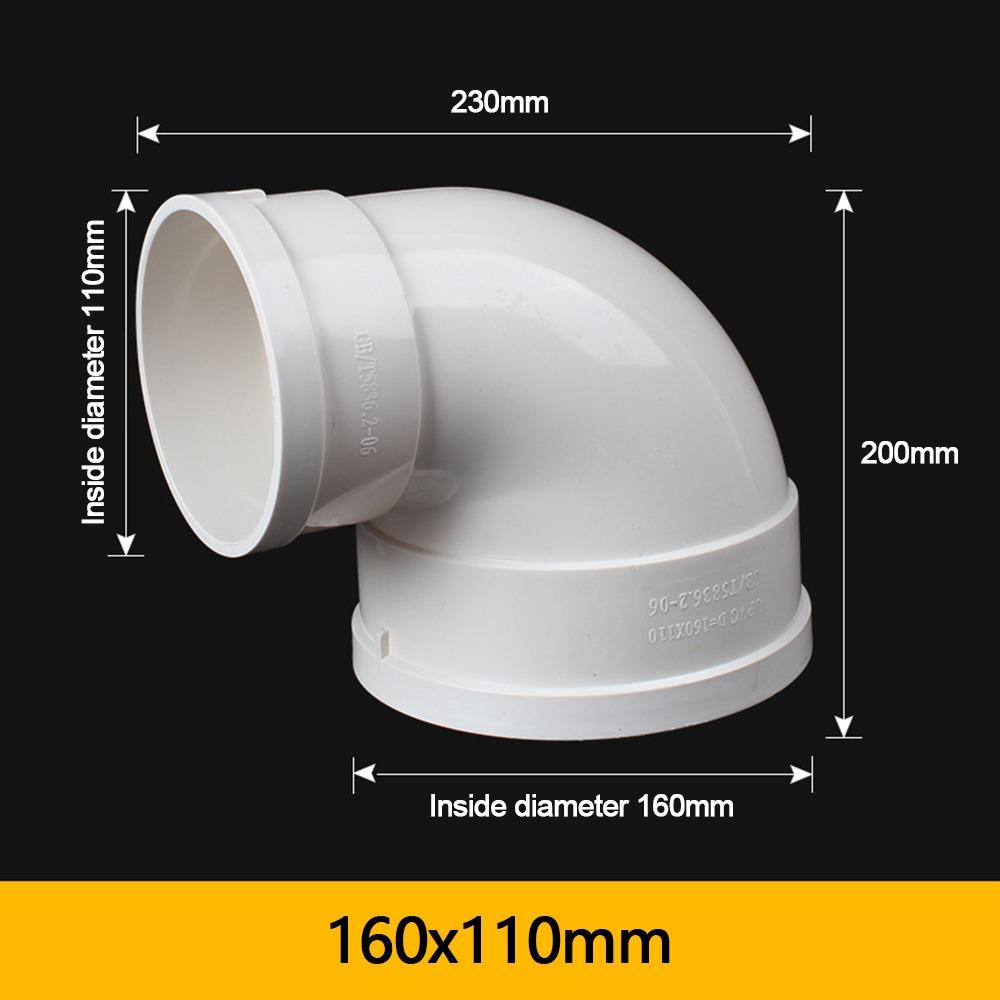 New PVC Pipe Reducing Elbow 2 Way White Pipe Fitting Corner Fittings Pipe DIY Shelf Building