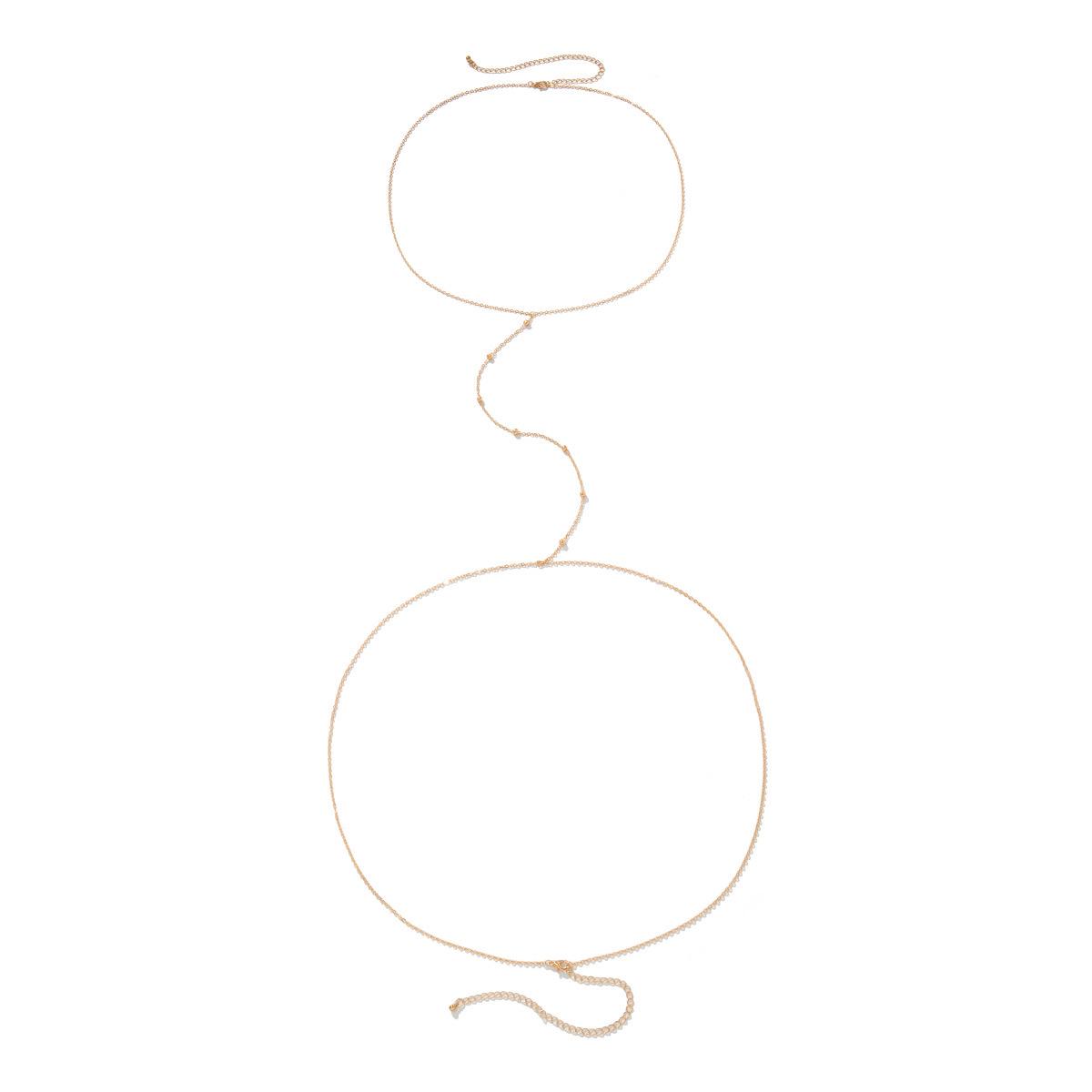 

Хит продаж – Простая, модная, сексуальная цепочка для тела из сплава, аксессуар для бюстгальтера-бикини для женщин золотой