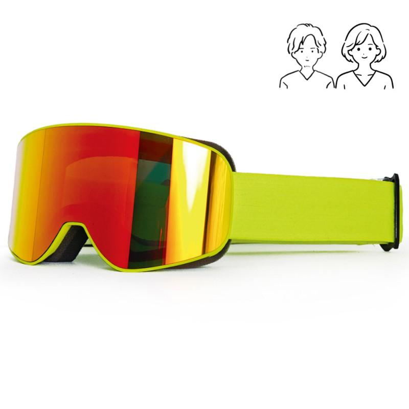 Dual-Layer Anti-Fog Ski Goggles With Prescription Lens Compatibility Snow Sports Cycling Outdoor Activities