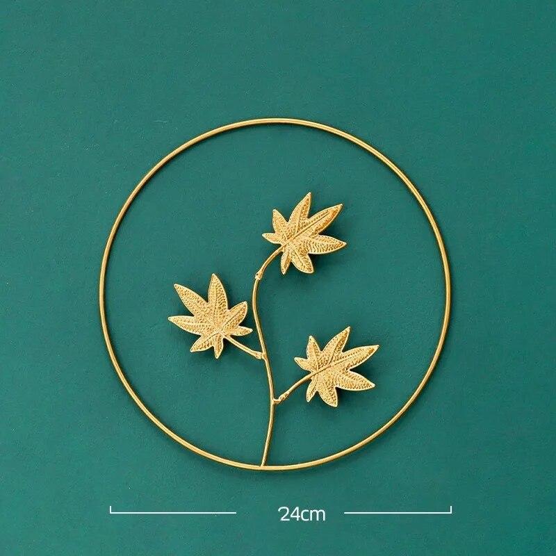 Home Living Room Wall Decorations, Wrought Iron Decorations, Room Bedroom Wall Hanging, Background Wall Decorations, Hanging PA