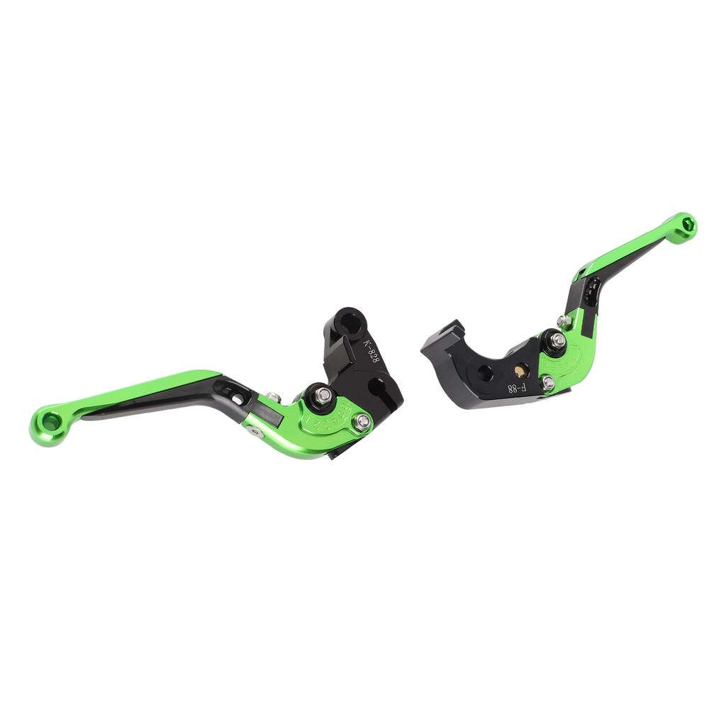 1 Pair Folding Clutch Brake Lever Aluminum Alloy 6 Level Adjustable Brake Handle Lever For Kawasaki Z1000 2007-2016