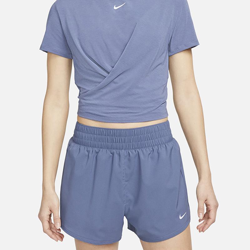 New Nike T Shirt Women's Finnish Blue DD4922-491