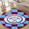 1pc Football Team (73) Design Printed Area Round Carpet for Bedroom Living Room Home Decor Rugs Mat Non Slip Mat Rug for Bedside