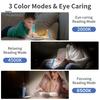 Rechargeable Reading Light Portable 5 Brightness Levels Long Lasting USB Charging Readers Bookmark Light for Bed