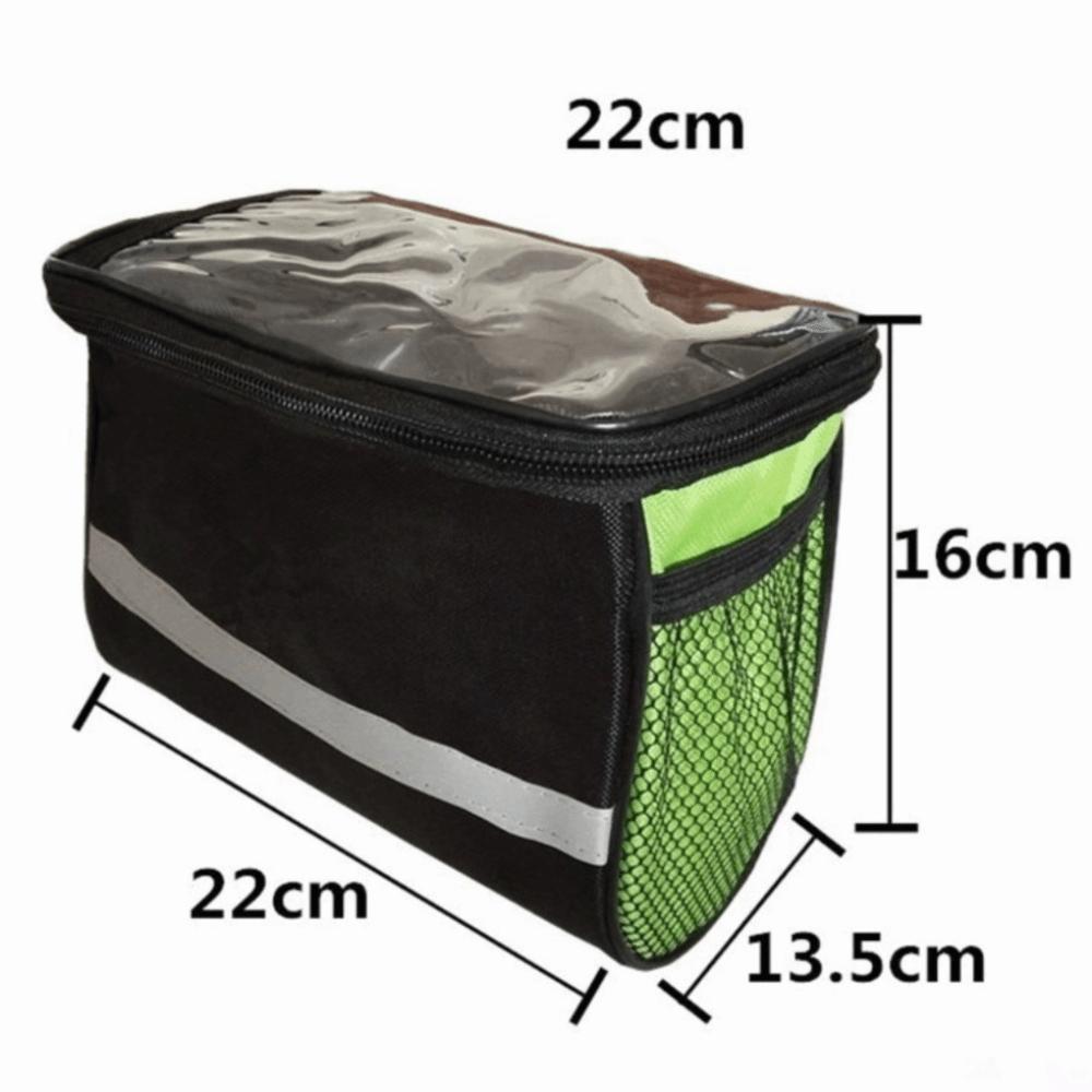 Outdoor Rack Pouch Cycling Bags Front Tube Pannier Bike Bicycle Handlebar Bag