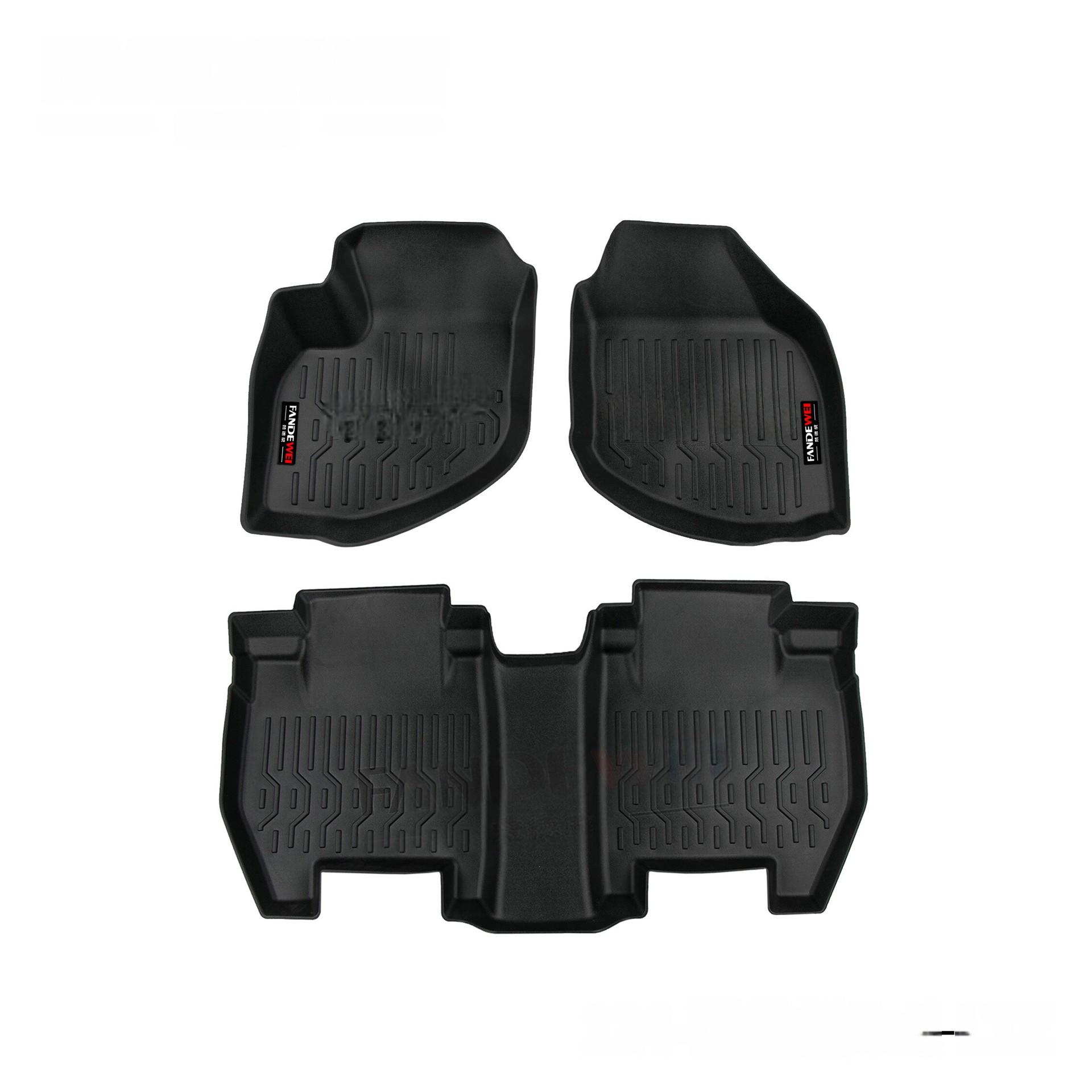 All-Weather 3D Custom-Fit Waterproof Floor Mats for 2015 Chevrolet Sail-LTZ