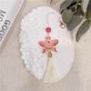 Lightweight Butterfly Car Pendant Polyester Tassel Rearview Mirror Pendant  Car Interior