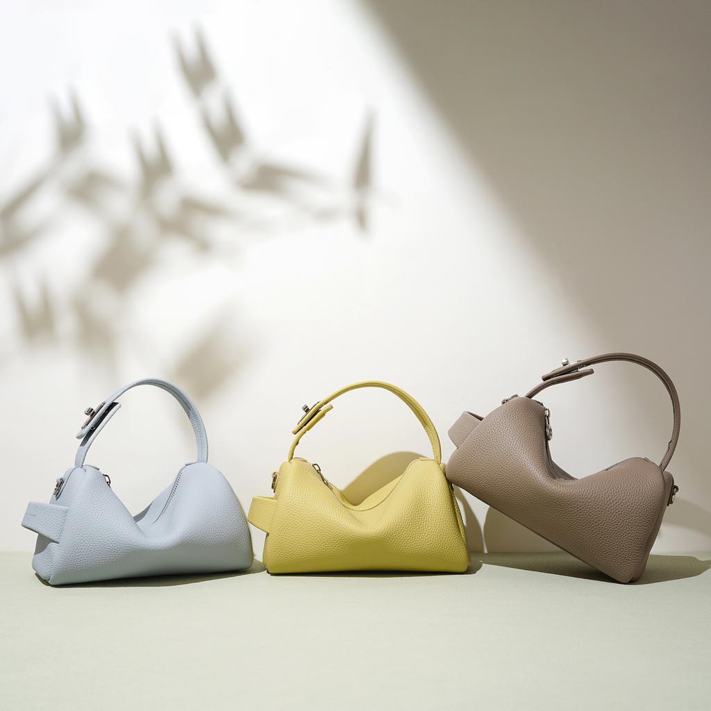 New Soft Leather Large-capacity Bag, New Bag, Women's Bag, Shoulder Bag, Messenger Bag.