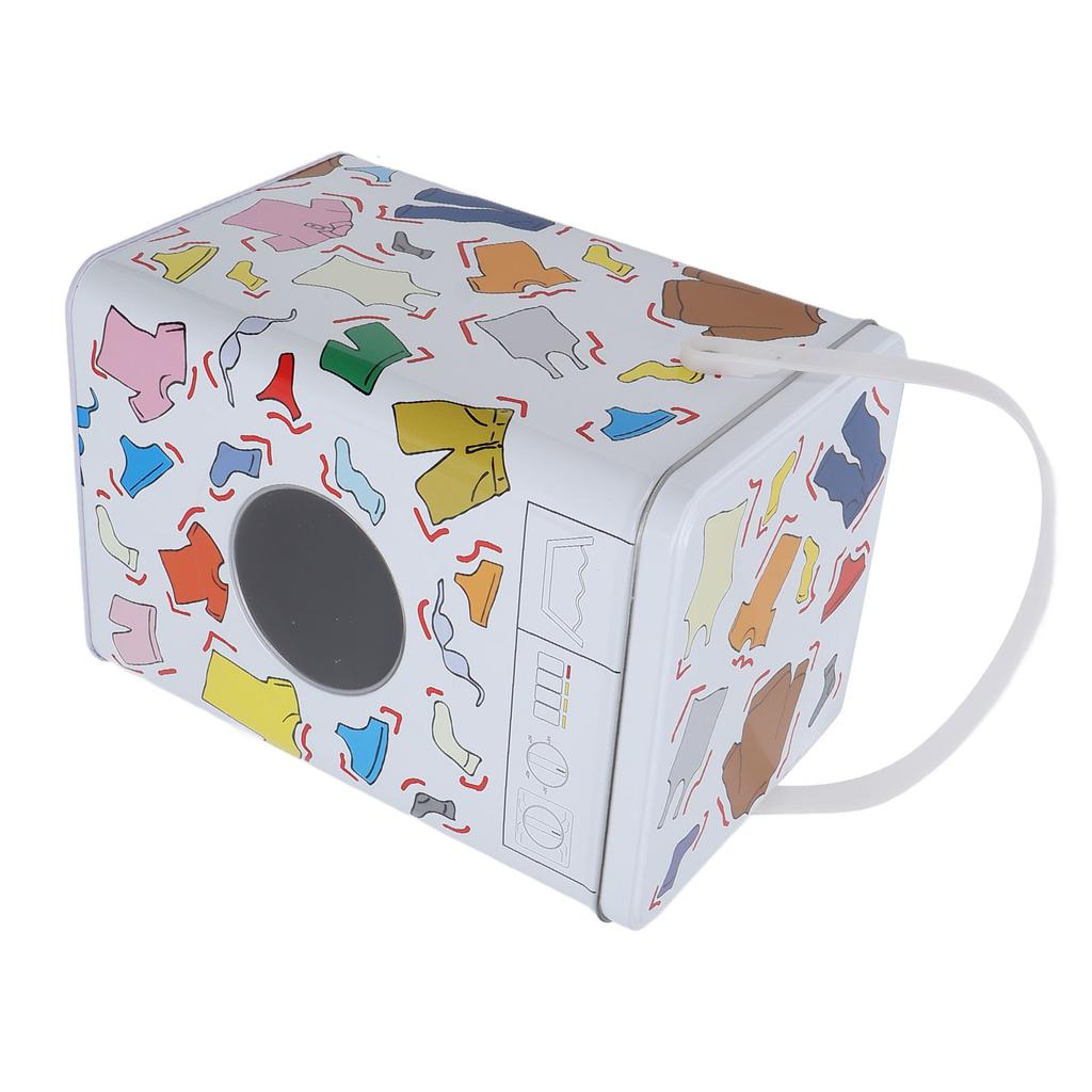 Laundry Detergent Powder Storage Box Simple Unique Cute Household Item Socks Container Organizer