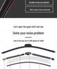 Bestune B70 Silent Bone-Free Wiper for 2014-2018 Models with Double-Layer Rubber Strip