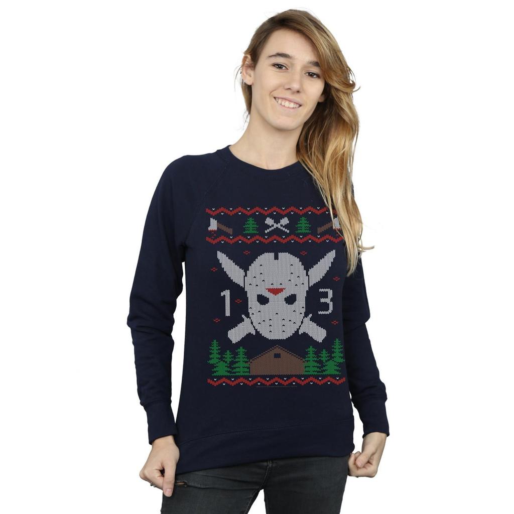 Pátek 13th Dámská/Dámská vánoční mikina Fair Isle