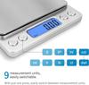 Digitale Lebensmittelwaage mit Gramm und Unzen Küchenwaage mit Tablett Tragbare Mini-Digitalwaage 6 Messmodi mit LCD-Anzeige Y223