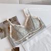 Collagen maintenance lace Japanese lace sweet and fresh seamless steel rim thin shoulder bra