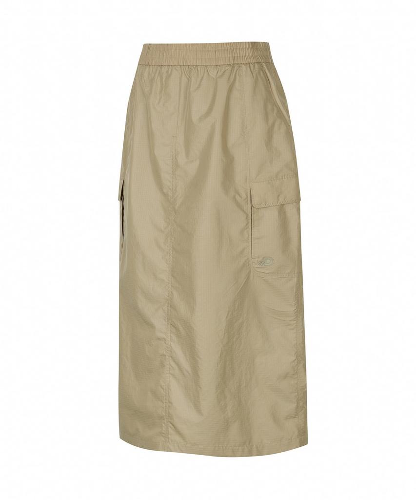 DISCOVERY EXPEDITION Freshvent Women'S Cargo Skirt (N/Beige)
