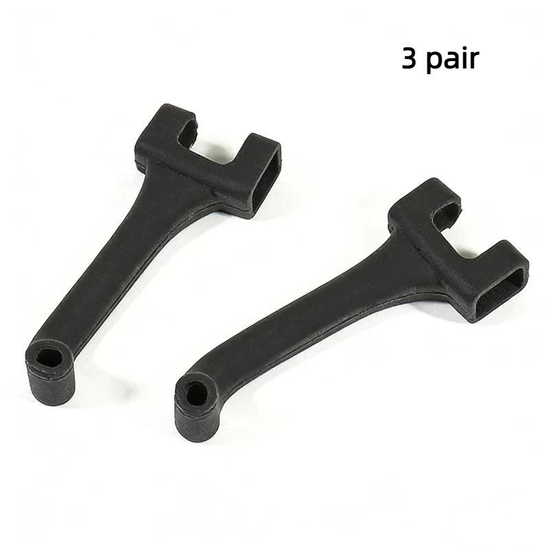 1/2/3 Pairs Sound Tube Intelligent Glasses Tube Silicone Anti Slip Audios Guide Tube Leak Proof Ai Smart Glasses Tube