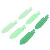 30PCS Leaf Shape Hair Duck Clips Creaseless Hair Barrettes Hairdressing Styling Accessories for
