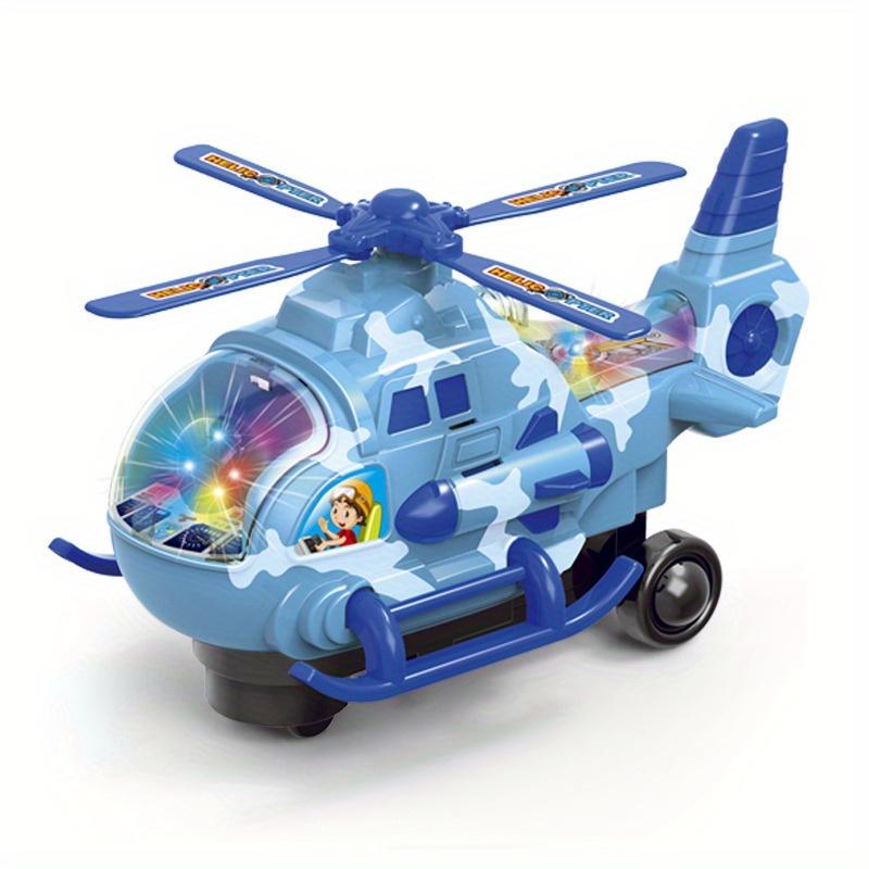 Electric Helicopter Toy with Lights And Music, 360° Rotation, Durable Plastic, Suitable for And, Ideal for Holidays And Playtime