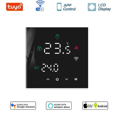 Tuya WiFi Smart Touch Screen Thermostat Elektrische Boden Heizung Gas Kessel/Wasser Heizung Temperatur Controller Alexa Stimme App Steuerung
