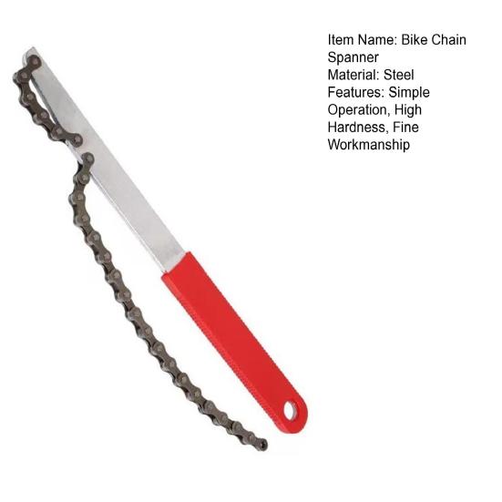 Bicycle Freewheel Turner High Strength Portable Lightweight Anti-slip Handle Anti-deformed Release Chain Long