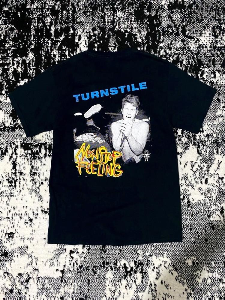 Turnstile Nonstop Feeling T-shirt Cotton Unisex Tee Size S-4Xl SB012 Unisex T-Shirt S