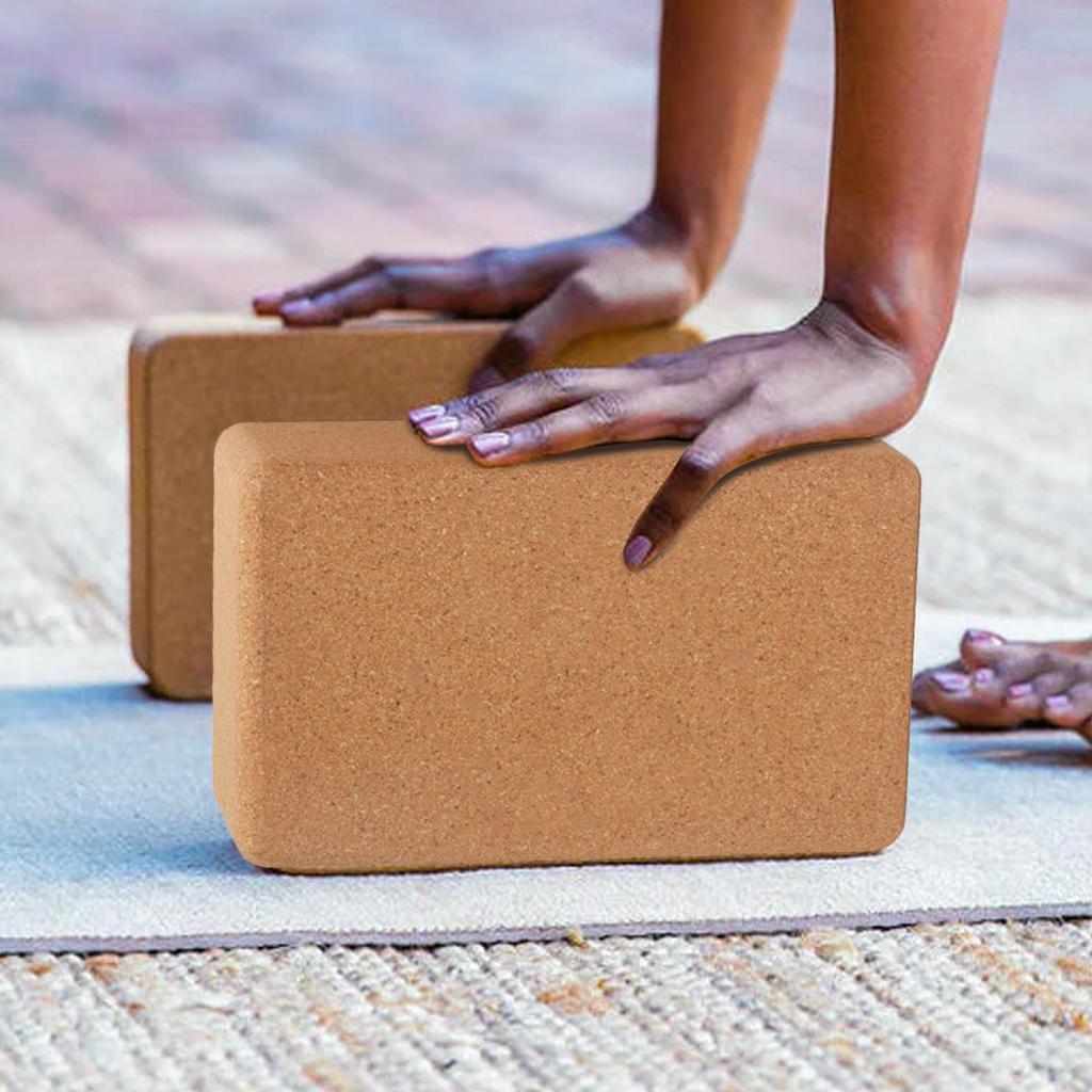 Yoga Block Pilates Stretching Equipment High Density Stretching Block for Home Gym Fitness Office Travel Workout Exercise