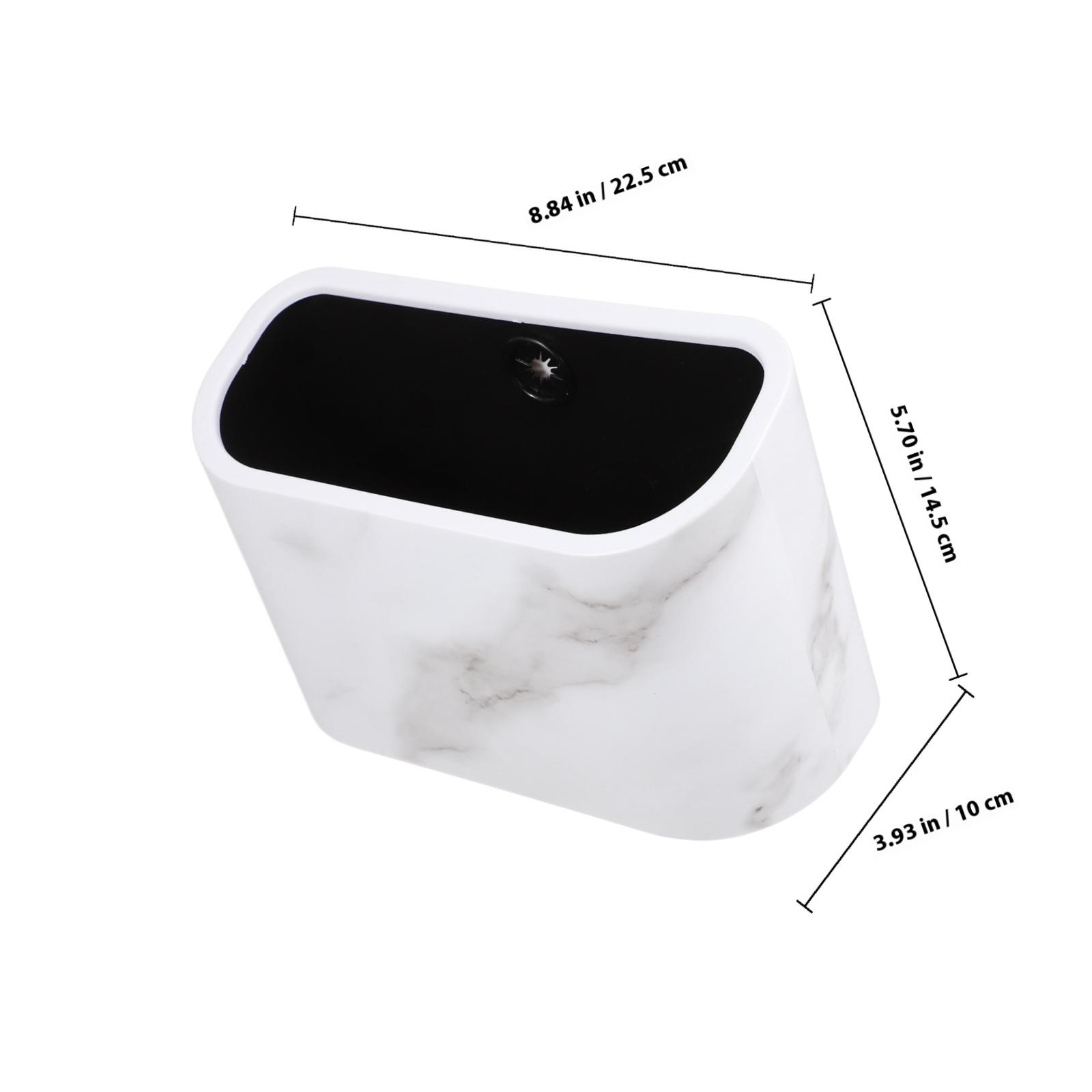 Small Desktop Trash Can Mini Open Waste Basket for Office Kitchen Bathroom Laundry Room Tabletop Trash Can Mini Trashcan