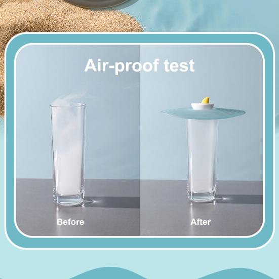 Capac Sifon Pardoseală Siliconic Resturi Păr Dop Anti-Insecte Deodorizant Bucătărie Baie Design Valuri Apă Dop Sifon