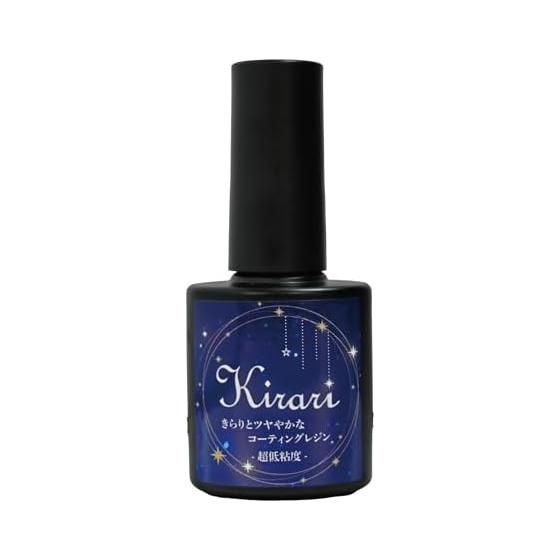 SK Honpo UV-LED coating resin  Kirari  - Ultra low viscosity - High transparency Brush included Correction Glazing Finish (Brush included 15g)