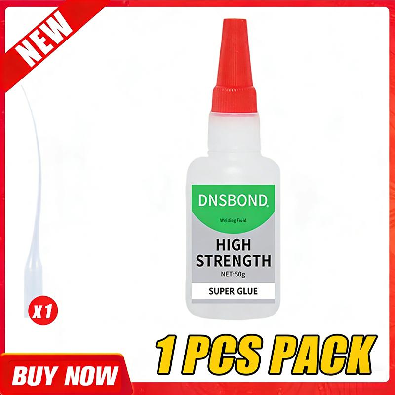 Высокопрочный суперклей, быстросохнущий, прозрачный и водостойкий, подходит для металлов, керамики, пластика и т. д.