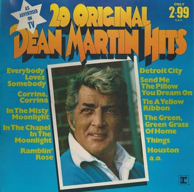 Płyta LP DEAN MARTIN 20 Oryginalnych Hitów Deana Martina K54066 Reprise Records 1976 UK Jazz Używana