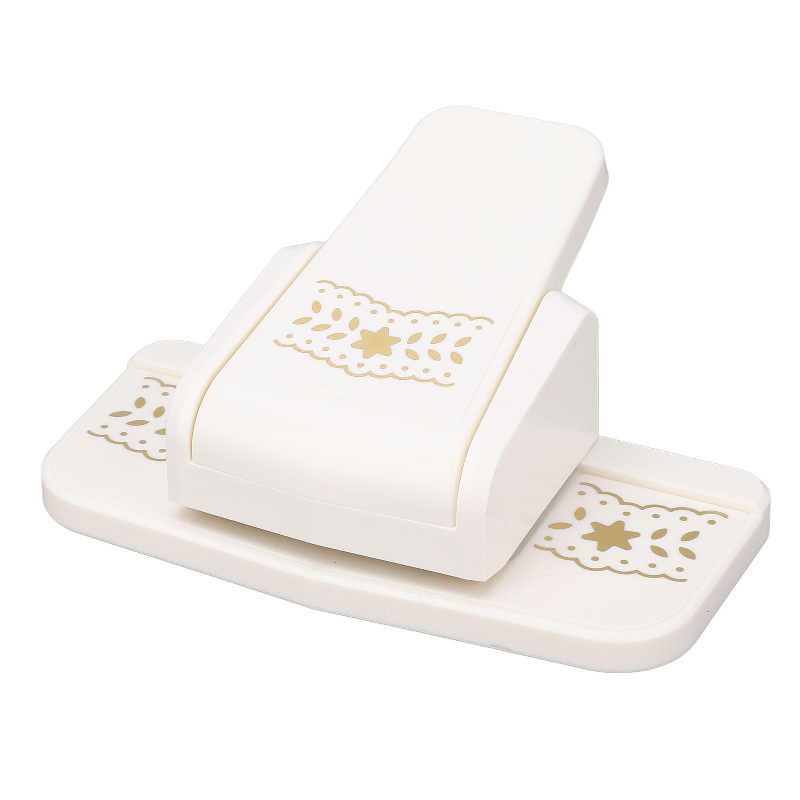 Hobbyponsen Succes Tool Schattig Multifunctioneel Draagbaar Papierranden Pons Tool voor Scrapbook Cadeauverpakking Fotoalbum